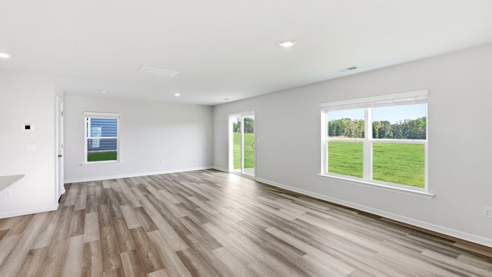 Living room with windows.