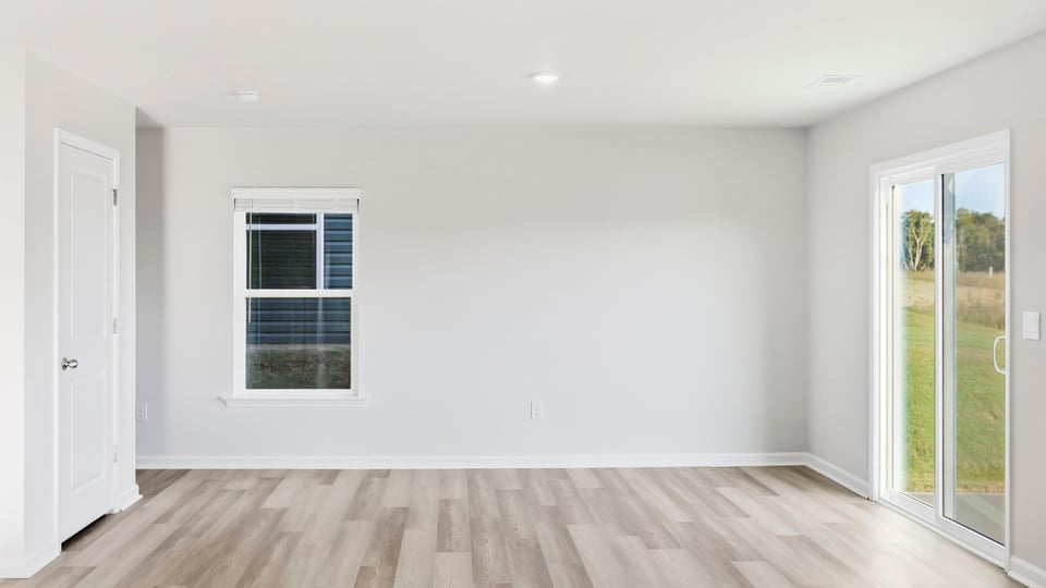 Living room with windows.
