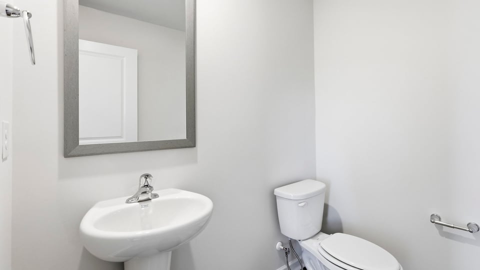 Half bathroom.