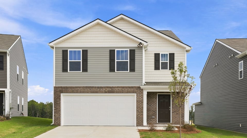 Front exterior of home.