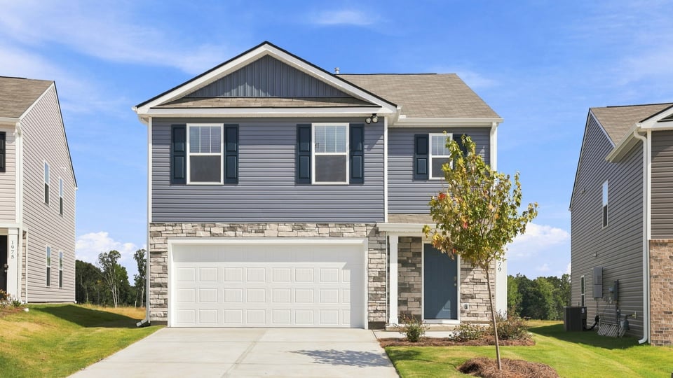 Front exterior of home.