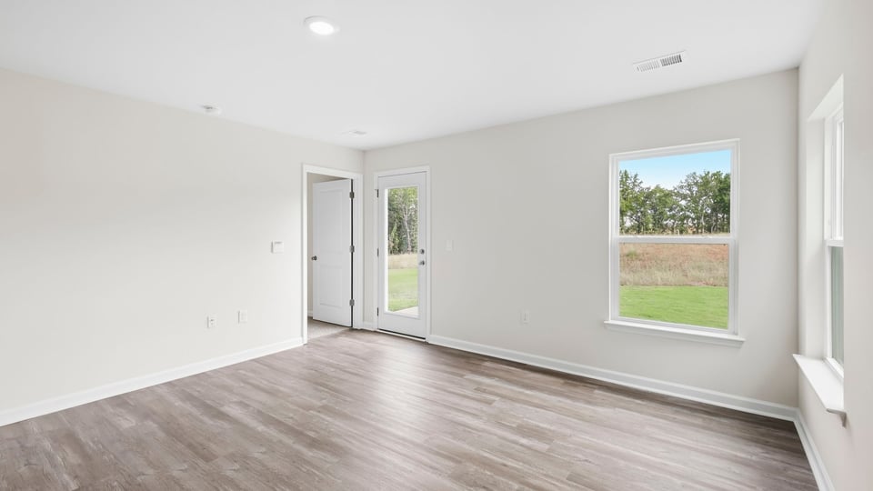 Living room with windows.