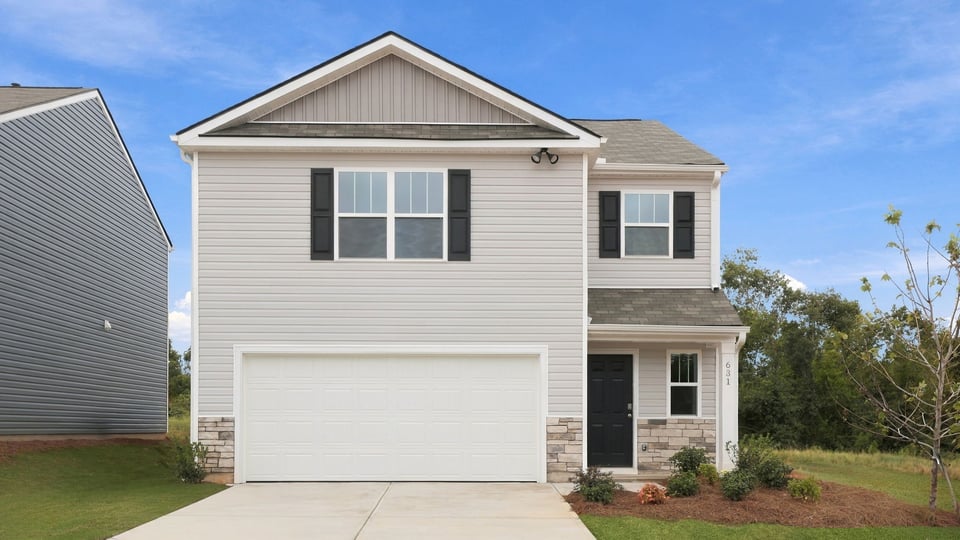 Front exterior of home.