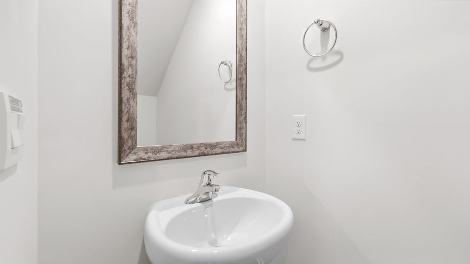 Half bathroom.