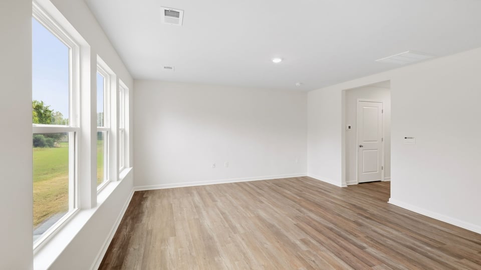 Living room with windows.