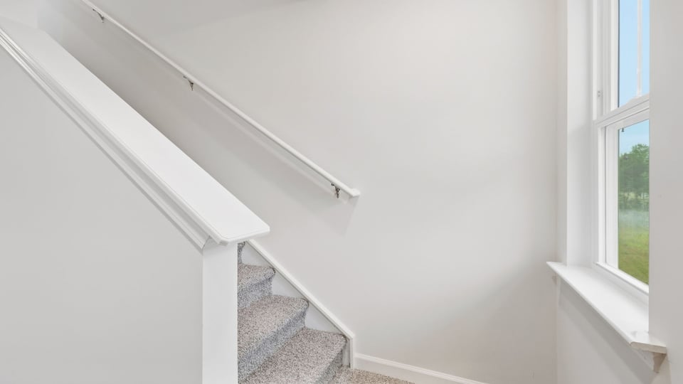 Stairs to bedrooms.