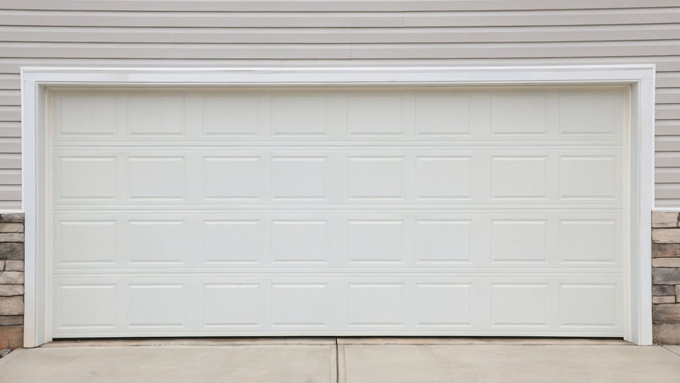 Two car garage.