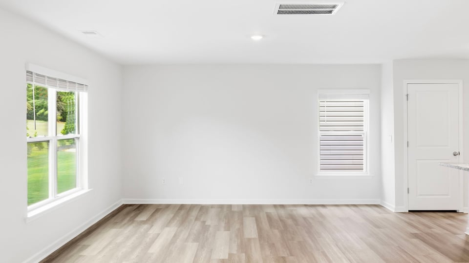 Living room with windows.