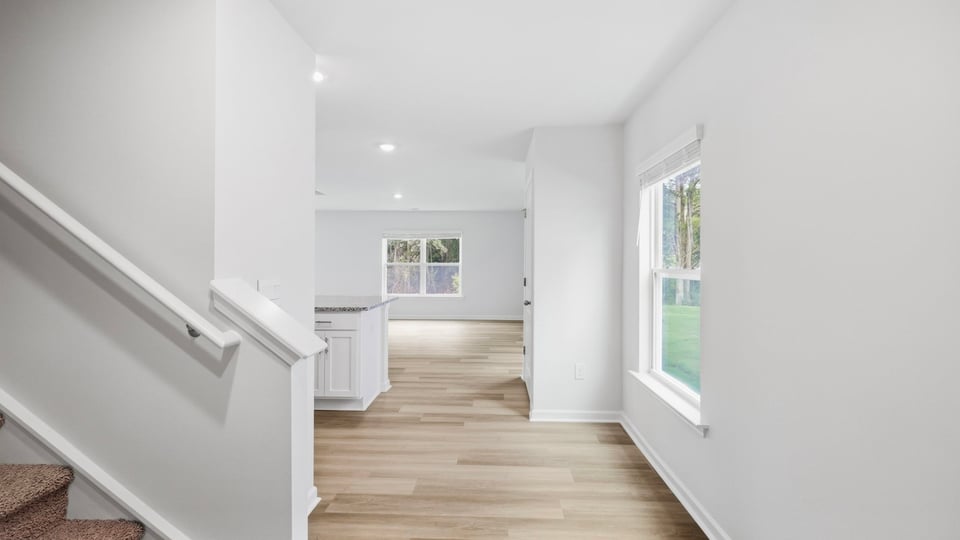 View of stairs.