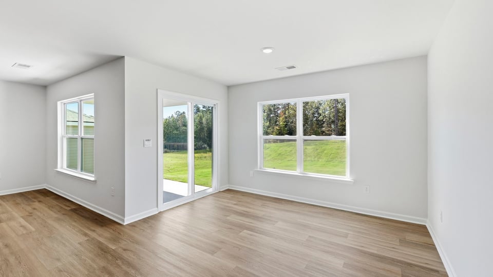 Living room with windows.