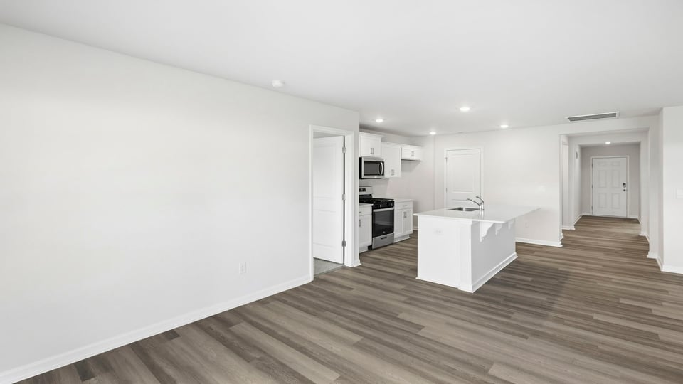 View of kitchen.