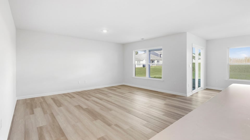 Living room with windows.