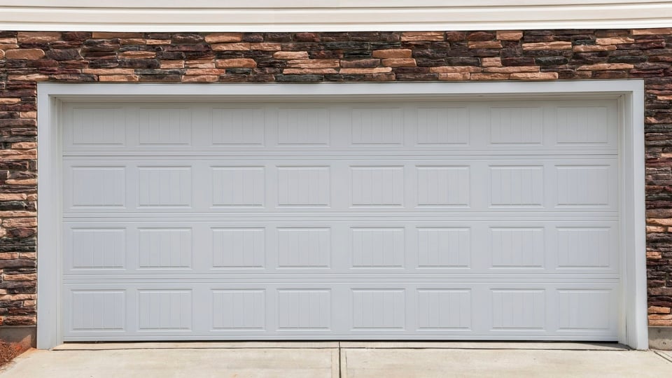 Two car garage.