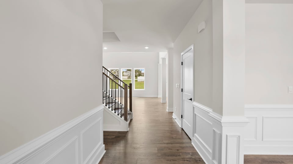 Hallway into home.