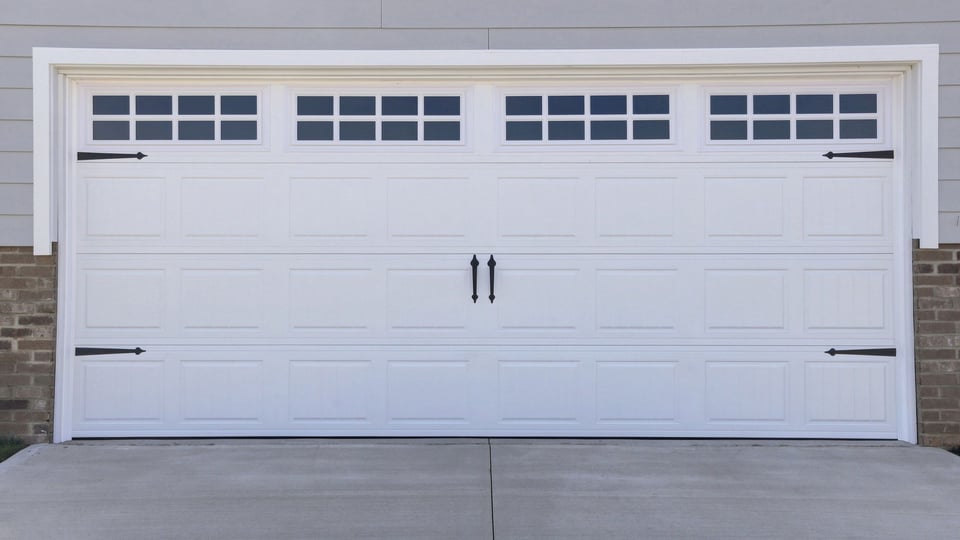 Two car garage.
