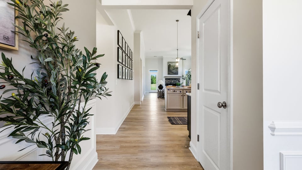 Foyer to kitchen.