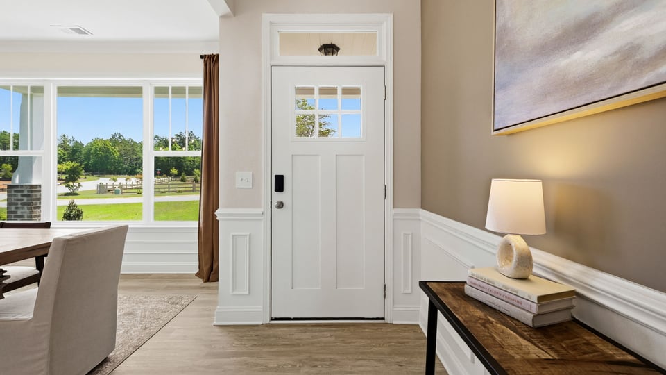 Front entrance of home.