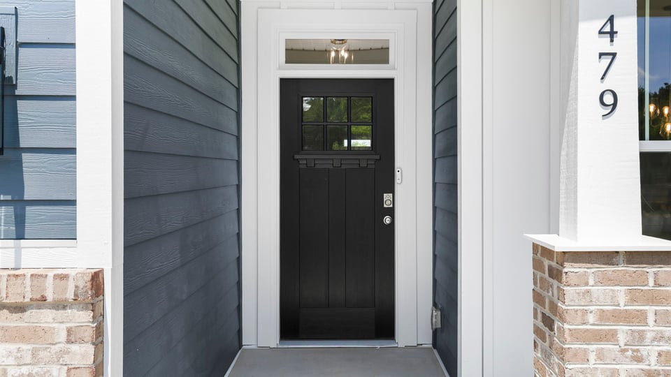 Front entrance of home.