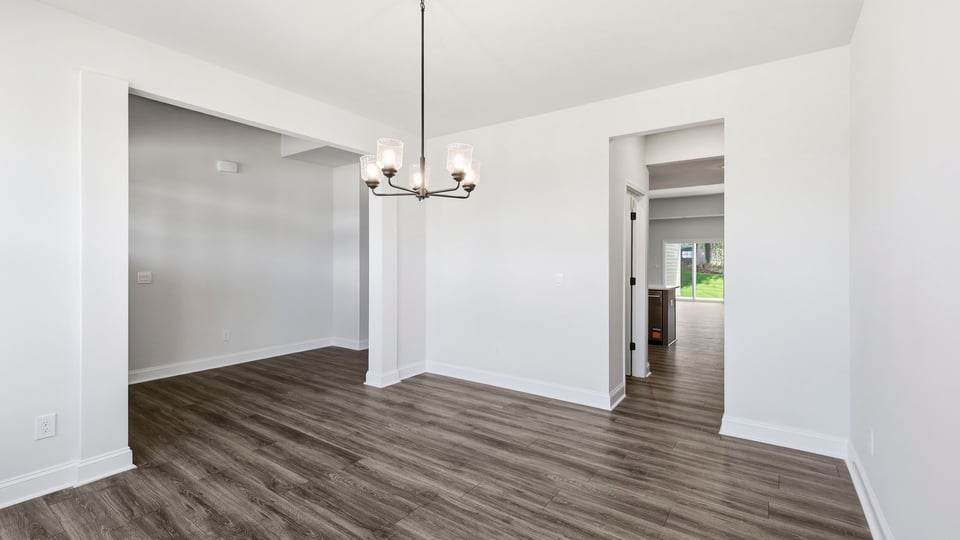 Flex room with windows.