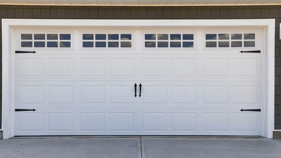 Two car garage.