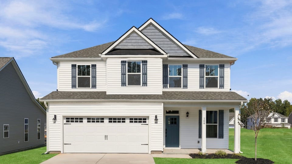 Front exterior of home.