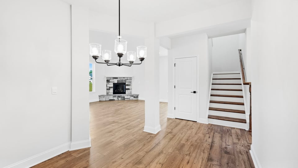 View of downstairs.