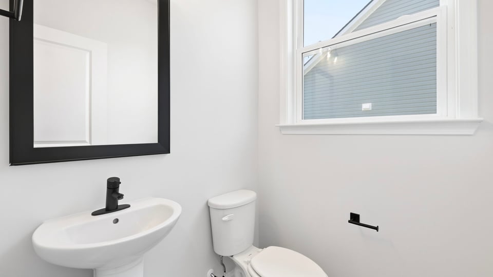 Half bathroom.