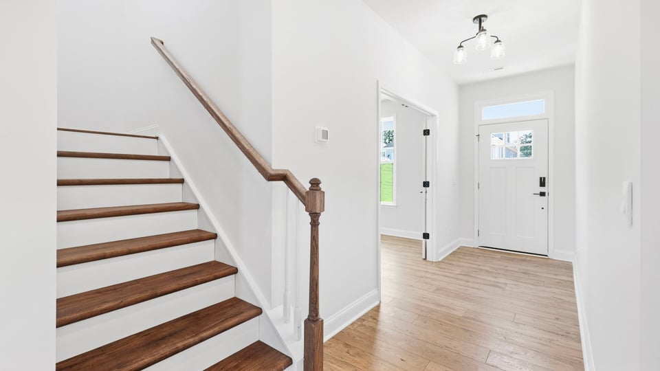 Stairs to bedroom.