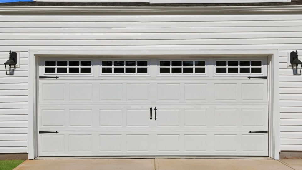 Two car garage.