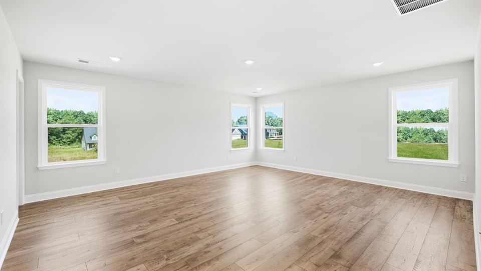 Living room with windows.