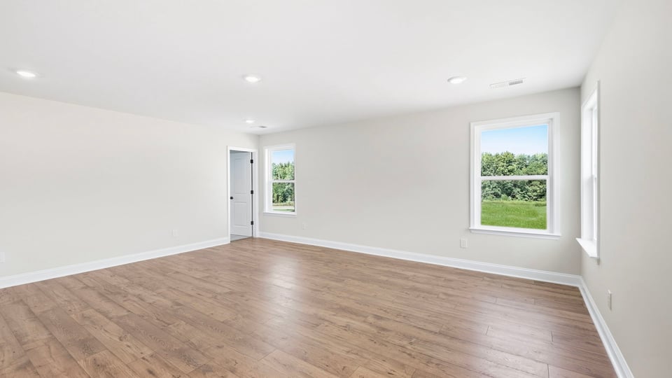 Living room with windows.