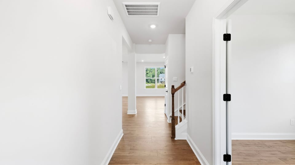 Hallway into home.