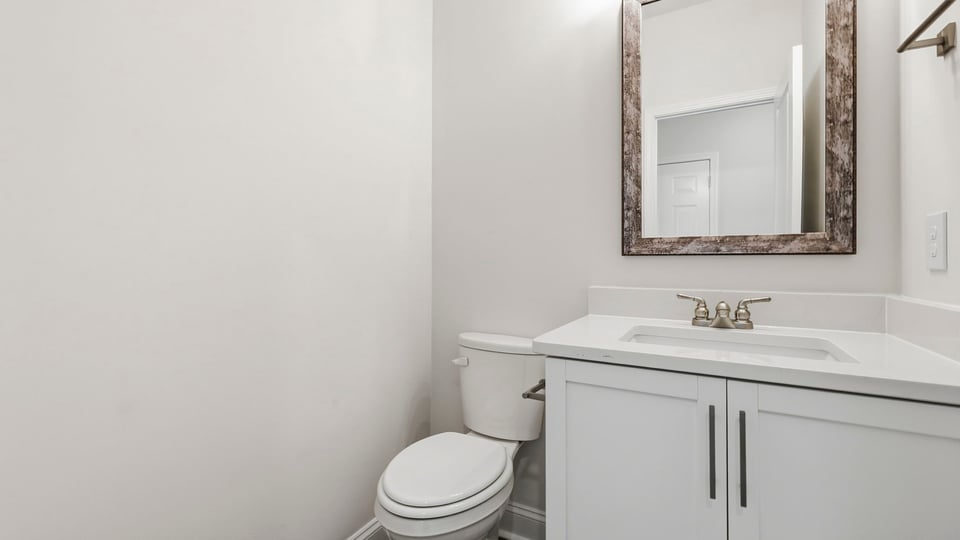 Half bathroom.
