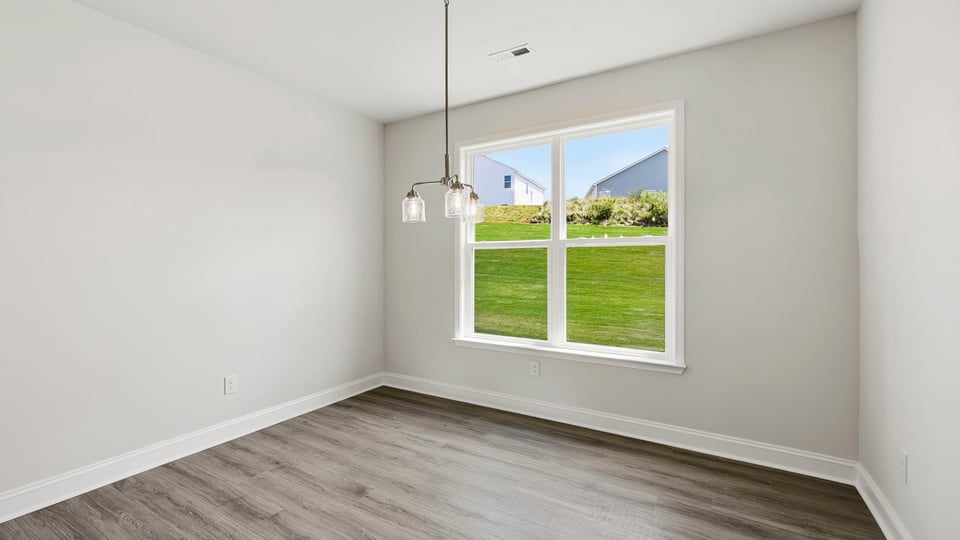 Dining area in the kitchen.
