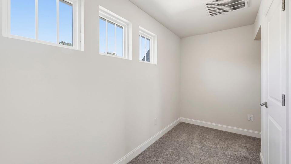 Hallway view with windows.