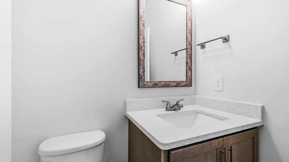 Half bathroom.
