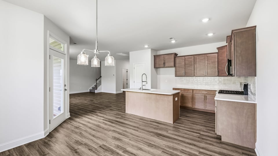 View of kitchen.
