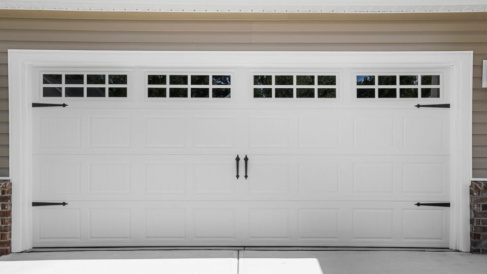 Two car garage.