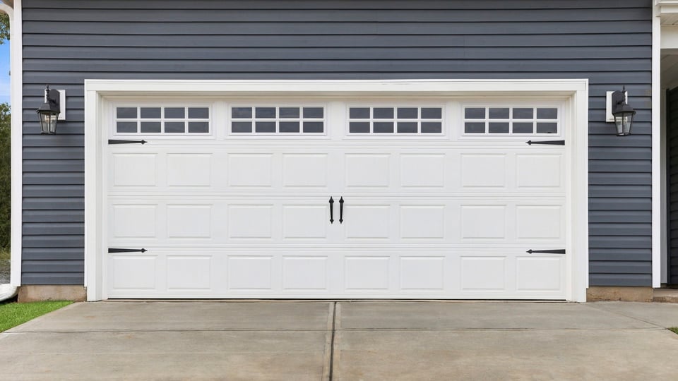 Two car garage.