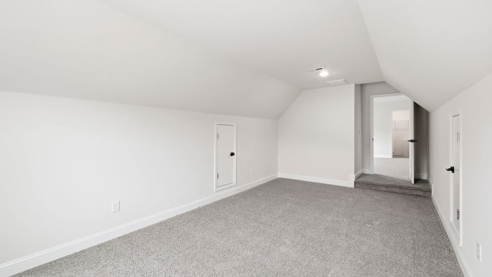 Bonus room with window.