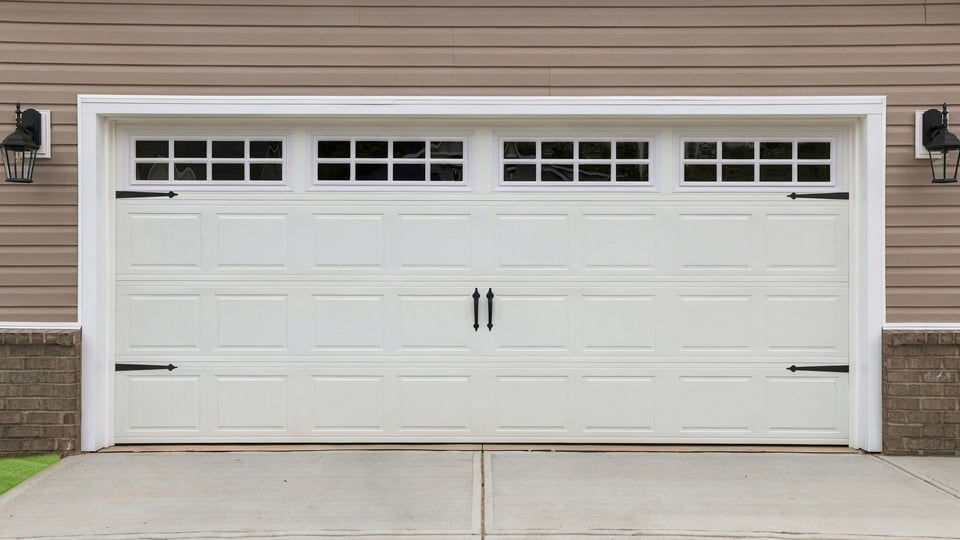 Two car garage.