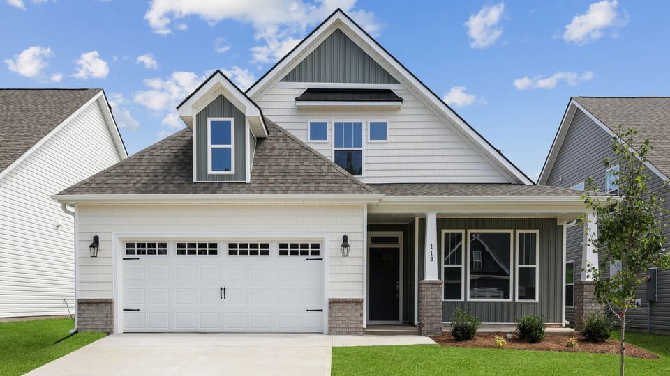 Front exterior of home.