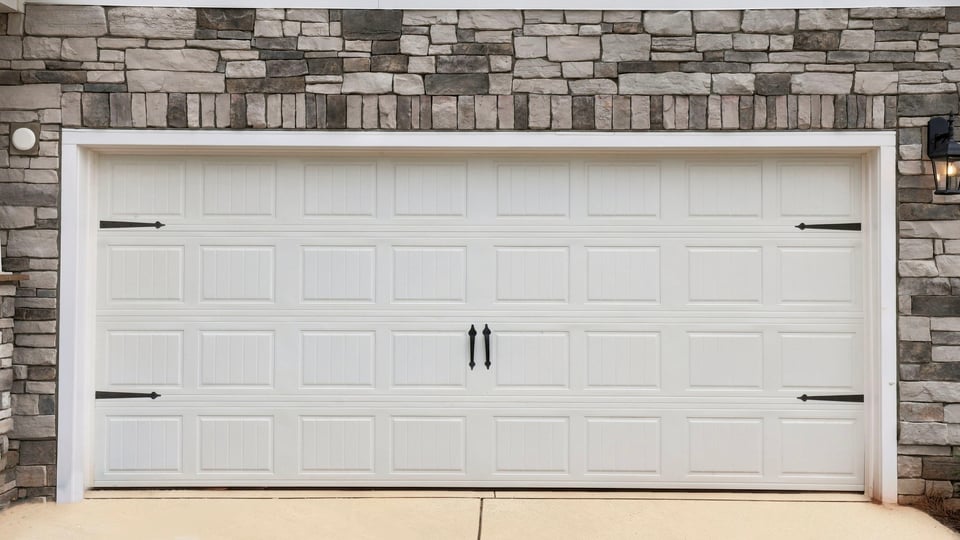 Two car garage.