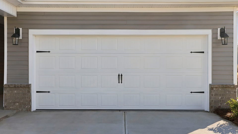 Two car garage.