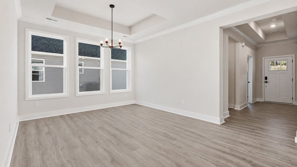 View of dining area beside the kitchen.