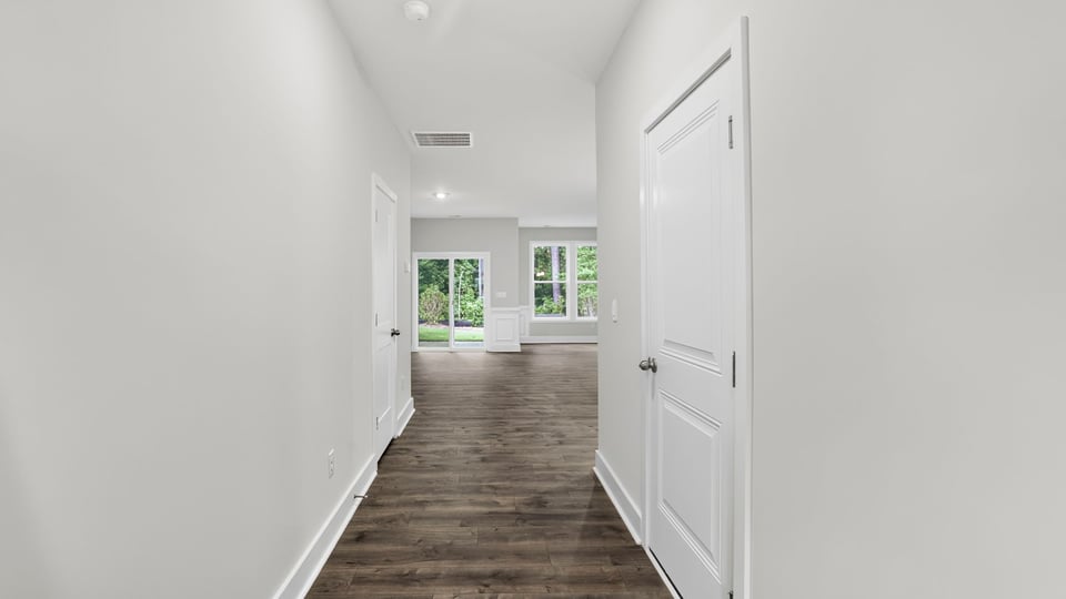 Hallway into home.