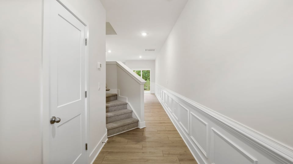 Entry way into home.