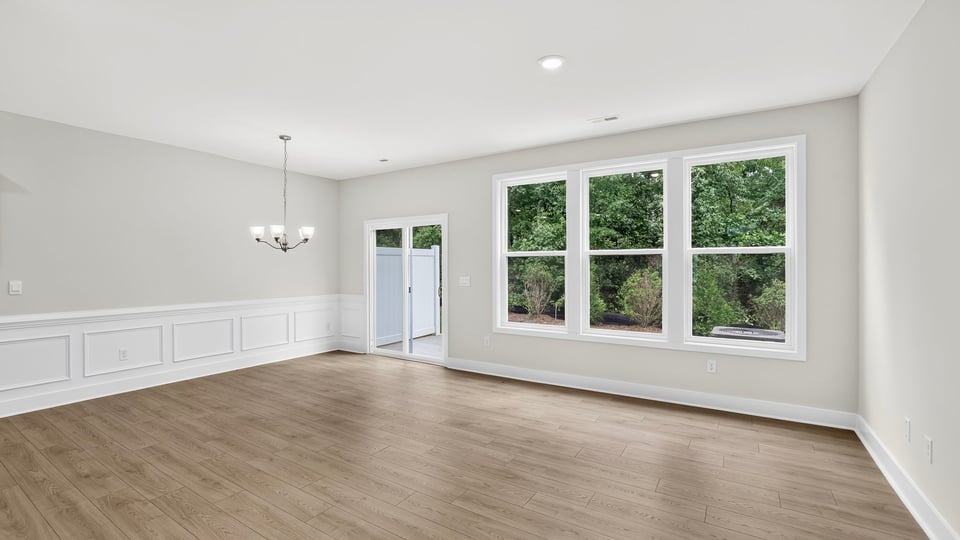 Living room with windows.
