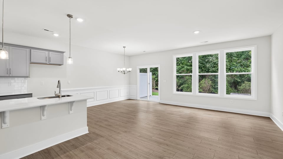 Living room with windows.