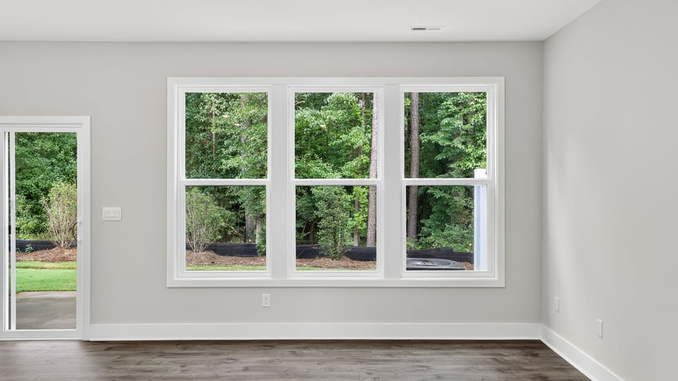 Living room with windows.